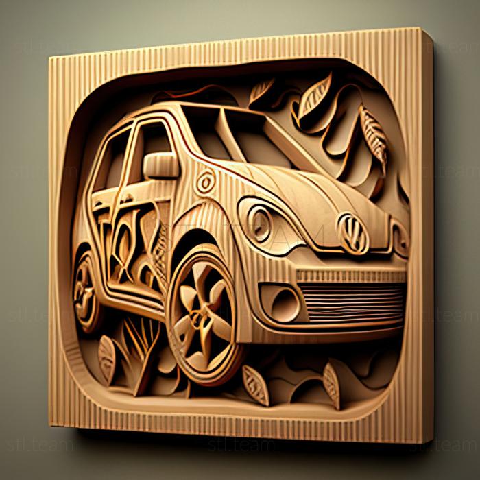 3D модель Volkswagen up (STL)